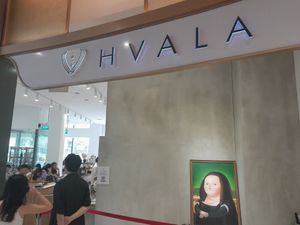 Entrance at HVALA - Somerset in Central Singapore