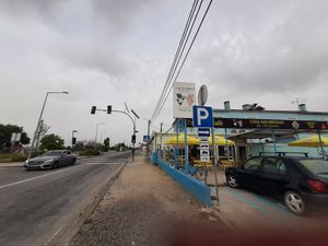 Location next to the Estrada  Nacional 4 at Passion Cafe in Vendas Novas