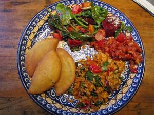 Vega en vegan at Verdeli in The Hague