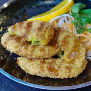 Pumpkin katsu at Shinsen Sushi - South Bridge in Edinburgh