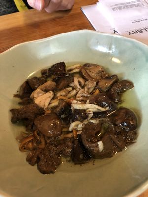 Mushrooms  at The Gallery Wine & Tapas Bar in Westport