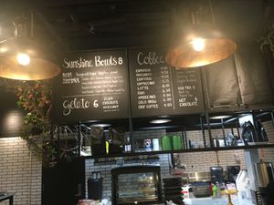 counter at ANA Bar and Eatery in New York City