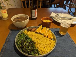 Feijoada Orgânica com Tofu e Cogumelos Defumados at Inari in Rio De Janeiro