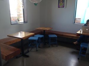 6 or so tables inside at nami Vegan Sweets in Phoenix