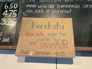 Horchata special. at nami Vegan Sweets in Phoenix