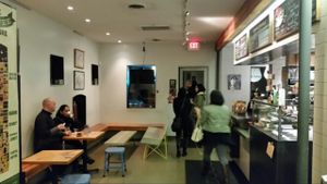 tables at nami Vegan Sweets in Phoenix