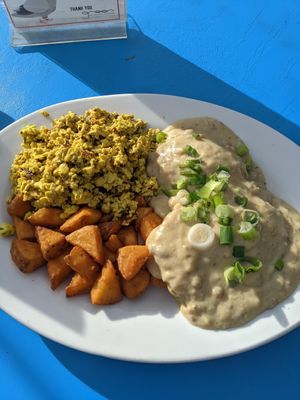 Biscuits and Gravy at nami Vegan Sweets in Phoenix