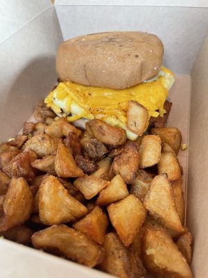 Brekkie sandwich   at nami Vegan Sweets in Phoenix