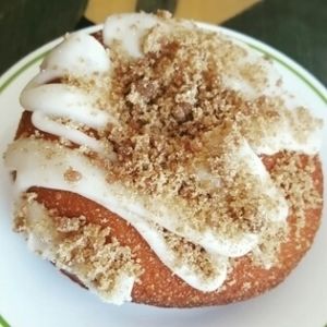 Peach Cobbler Pie Donut at nami Vegan Sweets in Phoenix