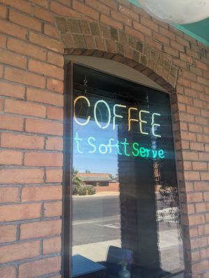 Neon sign at nami Vegan Sweets in Phoenix