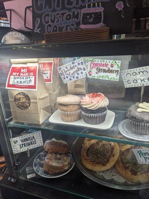 Cupcakes, donuts, personal pizza at nami Vegan Sweets in Phoenix