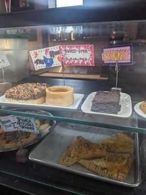 Turnovers, cheesecake, brownie at nami Vegan Sweets in Phoenix