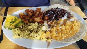 Vegan Huevos Rancheros at nami Vegan Sweets in Phoenix