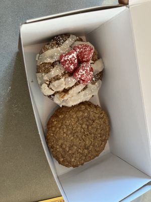 This pic doesn't do them justice. They were SLAMMIN’!  at nami Vegan Sweets in Phoenix