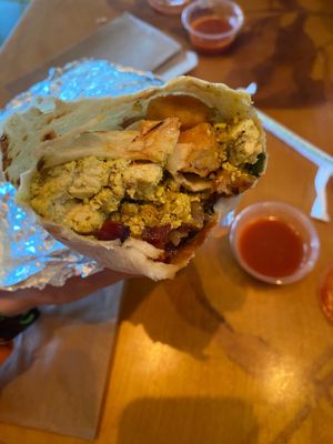 Country Breakfast Burrito at nami Vegan Sweets in Phoenix