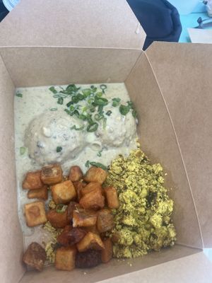 Biscuits and gravy   at nami Vegan Sweets in Phoenix