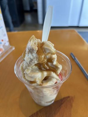 Ooey Gooey Buttercake Tsoynami  at nami Vegan Sweets in Phoenix