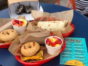 Saturday breakfast at nami Vegan Sweets in Phoenix