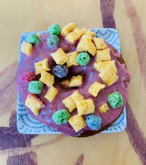 Cap’n crunch donut at nami Vegan Sweets in Phoenix