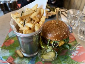 Dirty Vegan Burger  at Bill's - Baker St in London