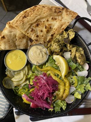 Vegan shawarma   at Bill's - Baker St in London