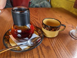 Tea. at Calactus Cafe in Moncton