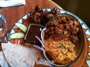 Taj Mahal Thali *Veganized at Calactus Cafe in Moncton