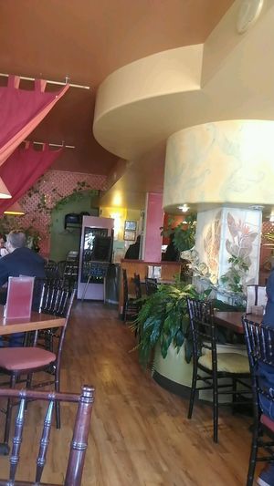 inside at Calactus Cafe in Moncton