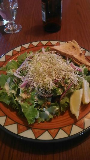 Ceasar salad at Calactus Cafe in Moncton