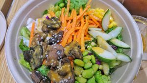 Go Geisha Vegan Bowl 🥗 at SaladStop! - SM Megamall in Mandaluyong