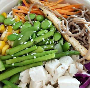 Go Geisha Salad with miso dressing 🥗😋 at SaladStop! - SM Megamall in Mandaluyong