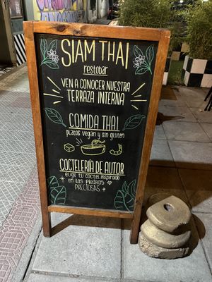  at Siam Thai in Santiago