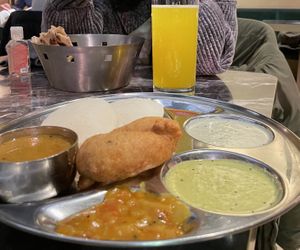 Idly Vada  at Saravanaa Bhavan in Cologne