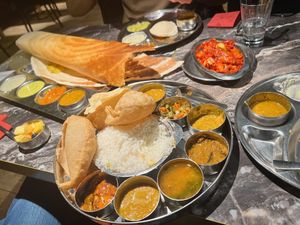 everything   at Saravanaa Bhavan in Cologne