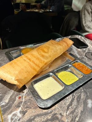 plain dosa  at Saravanaa Bhavan in Cologne