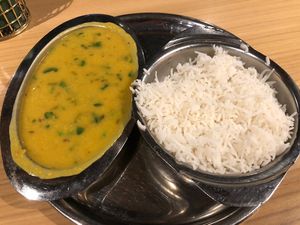 vegan butter Daal  at Saravanaa Bhavan in Cologne