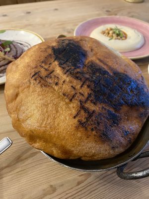 Frena Bread   at Queen of Cups in Glastonbury