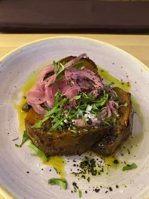 Roasted Swede   at Queen of Cups in Glastonbury