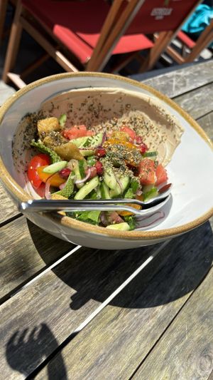 Fattoush  at Queen of Cups in Glastonbury