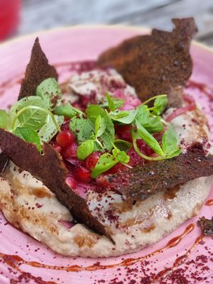 Baba Ganoush at Queen of Cups in Glastonbury