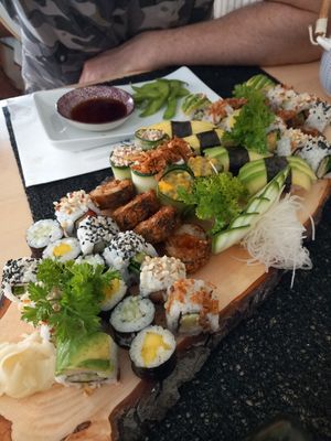 Tasting menu vegan at Baushi in Carvoeiro