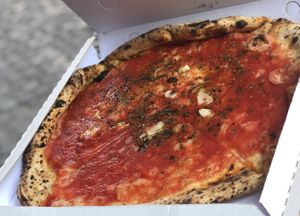 Marinara Pizza at Pizzeria da Michele in Naples