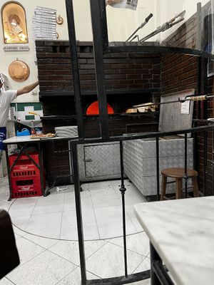 Pizza oven   at Pizzeria da Michele in Naples