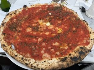 Marinara  at Pizzeria da Michele in Naples