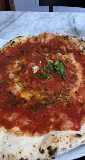   at Pizzeria da Michele in Naples