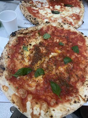 Marinara is vegan!  at Pizzeria da Michele in Naples