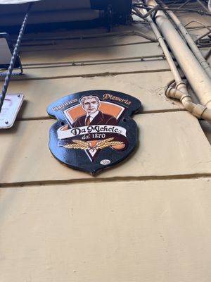 Old one  at Pizzeria da Michele in Naples