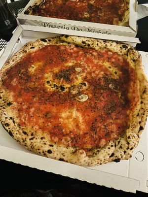   at Pizzeria da Michele in Naples