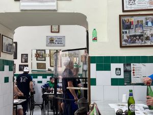 Restaurant at Pizzeria da Michele in Naples