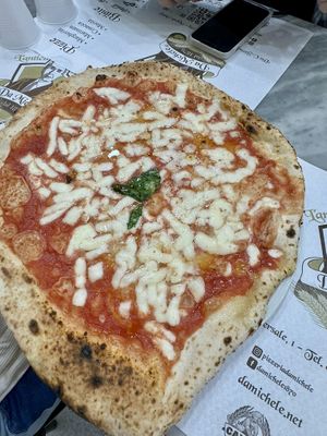   at Pizzeria da Michele in Naples